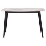 Τραπεζι Raven HM9854.04 Κεραμικο Top Με Οψη Μαρμαρου Τ.calacatta 120x70x73υεκ. - Image 3