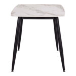 Τραπεζι Raven HM9854.04 Κεραμικο Top Με Οψη Μαρμαρου Τ.calacatta 120x70x73υεκ. - Image 5