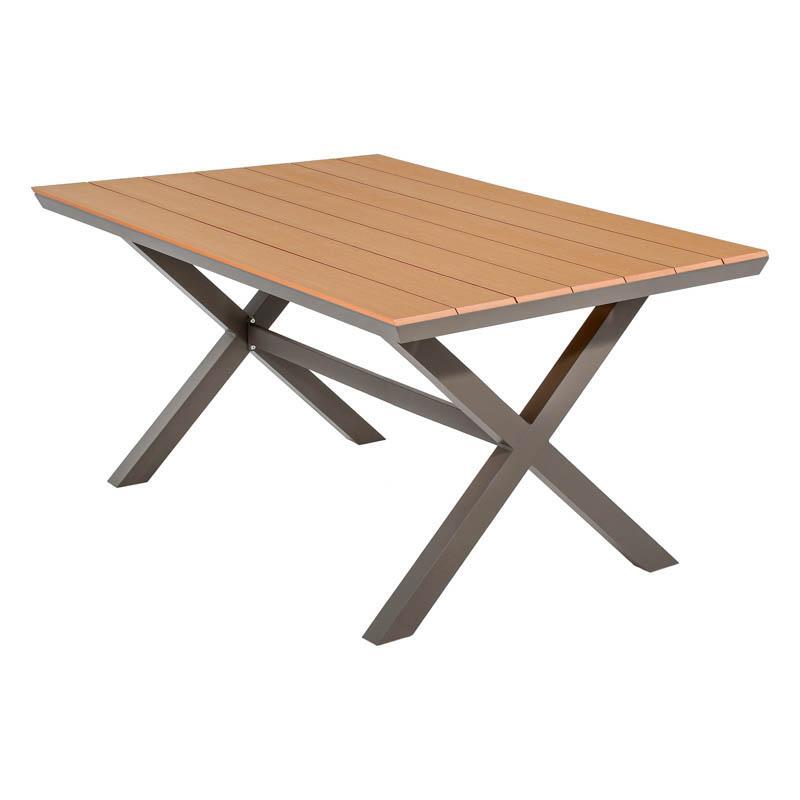 trapezi-kipoy-aloyminioy-fylliana-fl6510-me-epifaneia-polywood-chroma-cappuccino-180x100x75ek1764239402 Τραπεζι Κηπου Αλουμινιου Fylliana FL6510 Με Επιφανεια Polywood Χρωμα Cappuccino 180x100x75εκ - Image 1