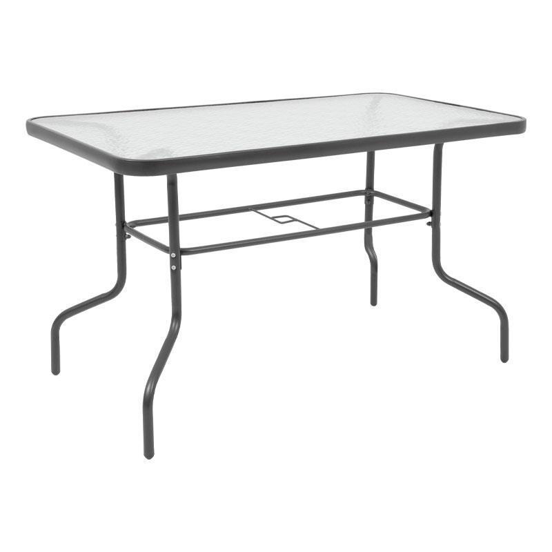 trapezi-kipoy-fylliana-028-gkri-chroma-120x70x70ek-txt1716356401 Τραπεζι Κηπου Fylliana 028 Γκρι Χρωμα 120x70x70εκ - Image 1