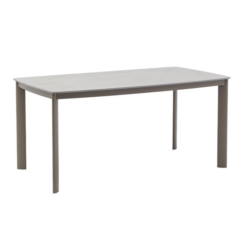 trapezi-kipoy-fylliana-asanio-kafe-chroma-160x90x75ek1700039101 Τραπεζι Κηπου Fylliana "Asanio" Καφε Χρωμα 160x90x75εκ - Image 1