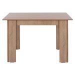 Τραπεζι Κουζινας HM2428.01 Kelvin Sonoma Oak 110x80x77υεκ. - Image 3