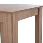 Τραπεζι Κουζινας HM2428.01 Kelvin Sonoma Oak 110x80x77υεκ. - Image 4
