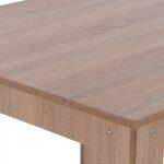 Τραπεζι Κουζινας 140x80x77υεκ. Sonama Oak HM2429.01 - Image 6