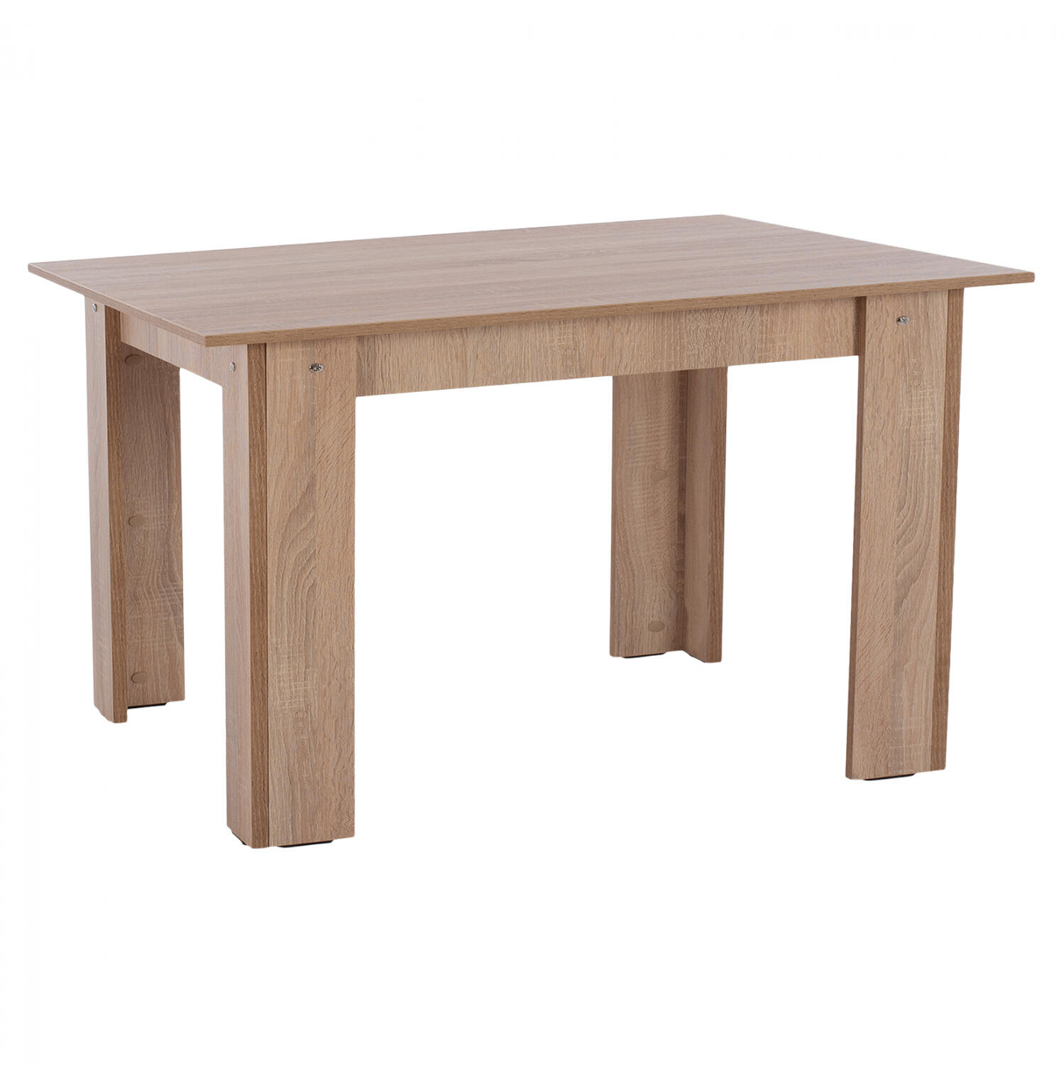 trapezi-koyzinas-140x80x77yek-sonama-oak Τραπεζι Κουζινας 140x80x77υεκ. Sonama Oak HM2429.01 - Image 1