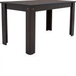 Τραπεζι Κουζινας Kelvin 140x80x77υεκ. Wenge HM2429.02 - Image 5