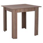 Τραπεζι Κουζινας Kelvin HM2427.05, Sonoma Oak Truffle, 80x80x77εκ.