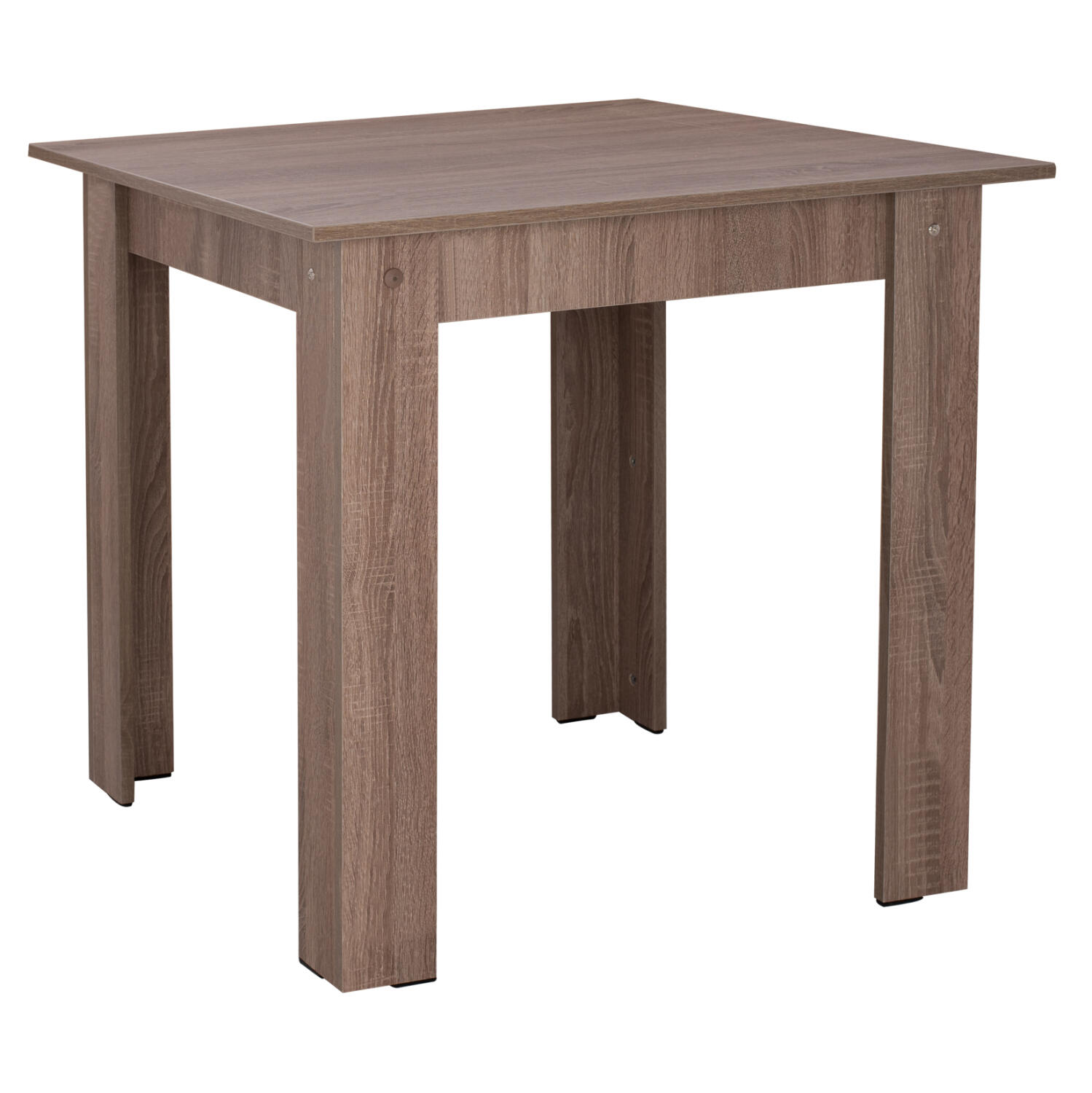 trapezi-koyzinas-fb9242705-sonoma-oak-tr Τραπεζι Κουζινας Kelvin HM2427.05, Sonoma Oak Truffle, 80x80x77εκ. - Image 1
