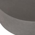 Τραπεζι Μεσης Fiber Cement Στρογγυλο Kyoko HM6579.01 Γκρι φ90x30υεκ. - Image 5