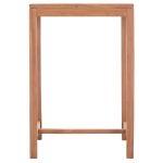 Τραπεζι Μπαρ Τετραγωνο Presscot HM18113 Ξυλο Teak Σε Φυσικο 70x70x105υεκ. - Image 3