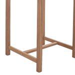 Τραπεζι Μπαρ Τετραγωνο Presscot HM18113 Ξυλο Teak Σε Φυσικο 70x70x105υεκ. - Image 8