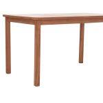 Τραπεζι Ορθογωνιο Presscot HM18123 Ξυλο Teak--Φυσικο 140x80x76υεκ. - Image 7