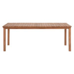 Τραπεζι Ορθογωνιο Finto HM6616 Ξυλο Teak--Φυσικο 200x100x75υεκ. - Image 3