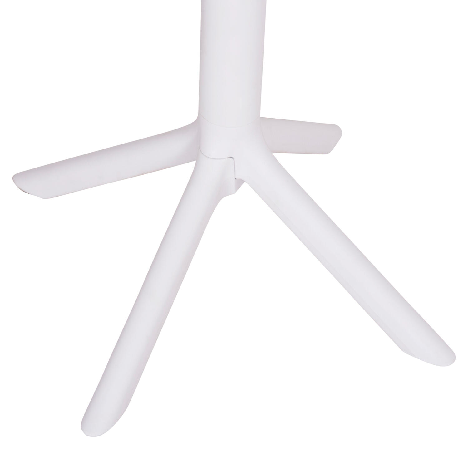trapezi-polypropylenioy-tetragono-fb9612-8 Τραπεζι Πολυπροπυλενιου Τετραγωνο Terrin HM6125.11 Λευκο 60x60x75υεκ. - Image 1