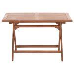 Τραπεζι Πτυσσομενο Ορθογωνιο Eris HM18117 Ξυλο Teak--Φυσικο 120x70x76υεκ. - Image 3