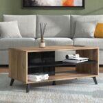 Τραπεζι Σαλονιου Corvia Ks Flagstaf-Carbon 102x50x47εκ - Image 2