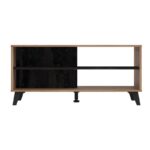 Τραπεζι Σαλονιου Corvia Ks Flagstaf-Carbon 102x50x47εκ - Image 3