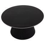 Τραπεζι Σαλονιου Duncan HM18022.01 Κεραμικο Top-Mdf Βαση-Μαυρο φ80x41υεκ. - Image 5