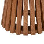 Τραπεζι Σαλονιου Talbert HM18024 MDF Σε Ανοιχτο Φυσικο Ξυλου φ80x40,5υεκ. - Image 8