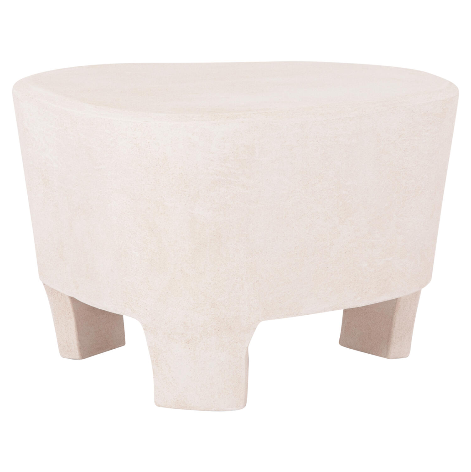 trapezi-salonioy-fb918053-mdf-se-ypoleyk Τραπεζι Σαλονιου Σειρα Santorini HM18053 MDF Σε Υπολευκο Χρωμα 54x61x40,5υεκ. - Image 1