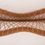 Τραπεζι Σαλονιου Anna HM18157.02 Fiber Cement Λευκο-Φυσικο rattan--φ92x44.5υεκ - Image 8