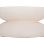 Τραπεζι Σαλονιου Anna HM18158.02 Fiber Cement Σε λευκο--φ92x44.5υεκ - Image 5
