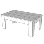 Τραπεζι Σαλονιου Marengo Sonoma/Dark Sonoma 112x65x46εκ - Image 6