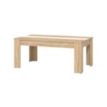 Τραπεζι Σαλονιου Marengo Sonoma/Opaque White 112x65x46εκ - Image 3