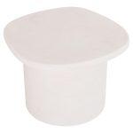 Τραπεζι Σαλονιου Οβαλ Σειρα Santorini HM18054 MDF Σε Υπολευκο Χρωμα 54x54,5x40υεκ - Image 4