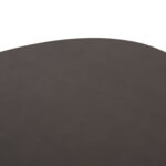 Τραπεζι Σαλονιου Fiber Cement Οβαλ Breccan HM6594.01 Γκρι 130x70x42υεκ - Image 8