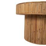 Τραπεζι Σαλονιου Gatsby Οβαλ Top HM9870 Rattan Χρωμα Φυσικο 110x59x39υεκ. - Image 8
