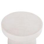 Τραπεζι Σαλονιου Στρογγυλο Σειρα Santorini HM18051 MDF Σε Υπολευκο Χρωμα φ60x42,5υεκ. - Image 5