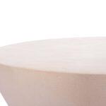 Τραπεζι Σαλονιου Στρογγυλο Allan HM18162.02 Fiber Cement Σε λευκο--φ92x49υεκ. - Image 6
