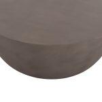 Τραπεζι Σαλονιου Στρογγυλο Allan HM18162.03 Fiber Cement Σε γκρι--φ92x49υεκ. - Image 9