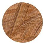 Τραπεζι Σαλονιου Gatsby Στρογγυλο HM9651 Rattan Χρωμα Φυσικο φ100x50y Εκ. - Image 4