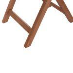 Τραπεζι Σκηνοθετη Τετραγωνο Heidel HM18121 Ξυλο Teak--Φυσικο 60x60x75υεκ. - Image 10