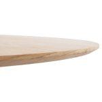 Τραπεζι Στρογγυλο Denty HM9612.01 MDF Με Καπλαμα Δρυος-Χρωμα Δρυος φ120x75υεκ. - Image 8