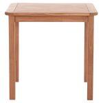 Τραπεζι Τετραγωνο Presscot HM18122 Ξυλο Teak--Φυσικο 80x80x76υεκ. - Image 3