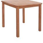 Τραπεζι Τετραγωνο Presscot HM18122 Ξυλο Teak--Φυσικο 80x80x76υεκ. - Image 5