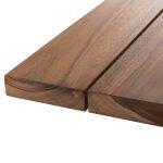 Τραπεζι Τετραγωνο Leo HM9860.11 Μασιφ Ξυλο Τεακ 60x60x75υεκ. - Image 6