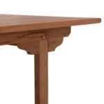 Tραπεζι Τραπεζαριας Ανοιγομενο Crander HM6376 Ξυλο Teak Σε Φυσικο 180-240x100x76υεκ - Image 10