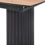 Τραπεζι Τραπεζαριας Ανοιγομενο Fylliana "Premium 2" Rustic Oak Χρωμα 160(+40)x90x75εκ - Image 6