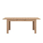 Τραπεζι Τραπεζαριας Ανοιγομενο Jersey Artisan Oak Χρωμα 160(200)x91,5x76,5εκ - Image 5