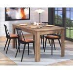Τραπεζι Τραπεζαριας Ανοιγομενο Jersey Flagstaff Oak Χρωμα 160(200)x91,5x76,5εκ - Image 2