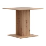 Τραπεζι Τραπεζαριας Capua Artisan Oak Χρωμα 80x80x76εκ