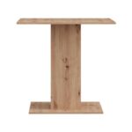 Τραπεζι Τραπεζαριας Capua Artisan Oak Χρωμα 80x80x76εκ - Image 3