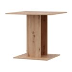 Τραπεζι Τραπεζαριας Capua Artisan Oak Χρωμα 80x80x76εκ - Image 4