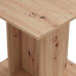 Τραπεζι Τραπεζαριας Capua Artisan Oak Χρωμα 80x80x76εκ - Image 5