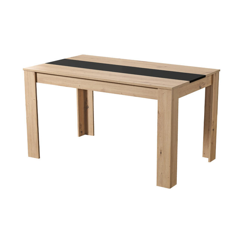 trapezi-trapezarias-domus-135-artisan-oak-mayro-135805745-6 Τραπεζι Τραπεζαριας Domus 135 Artisan Oak - Μαυρο 135x80.5x74.5εκ - Image 1
