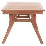 Τραπεζι Τραπεζαριας Wonder HM18116 Ξυλο Teak--Φυσικο 180x91x75υεκ. - Image 5